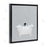 Leah Straatsma | Penguin Blue Bath Cute