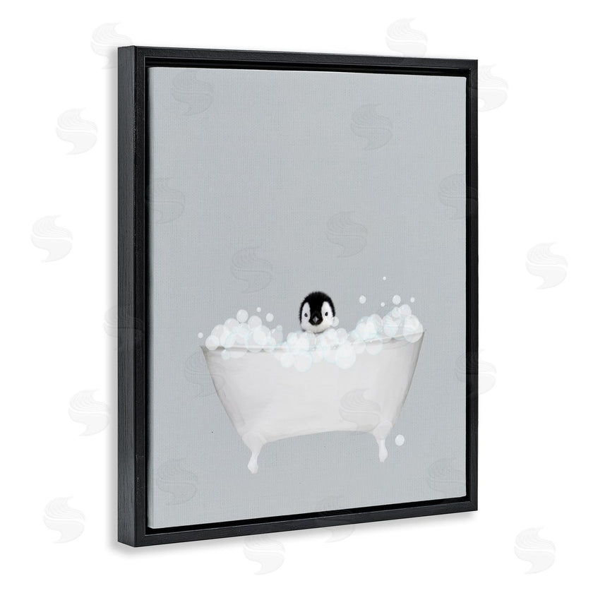 Leah Straatsma | Penguin Blue Bath Cute