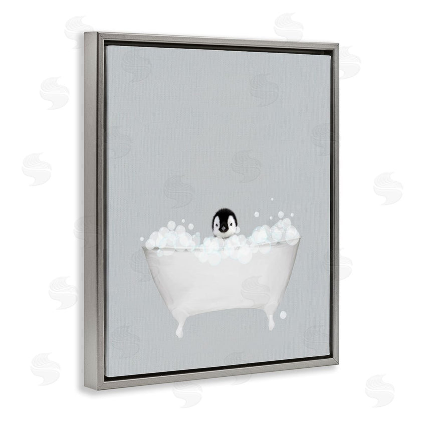 Leah Straatsma | Penguin Blue Bath Cute