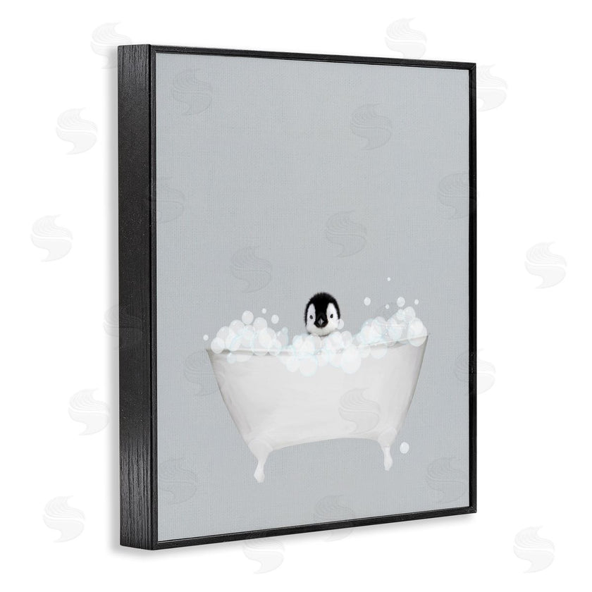Leah Straatsma | Penguin Blue Bath Cute