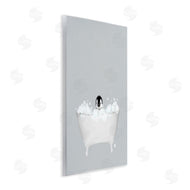 Leah Straatsma | Penguin Blue Bath Cute