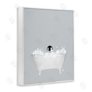 Leah Straatsma | Penguin Blue Bath Cute
