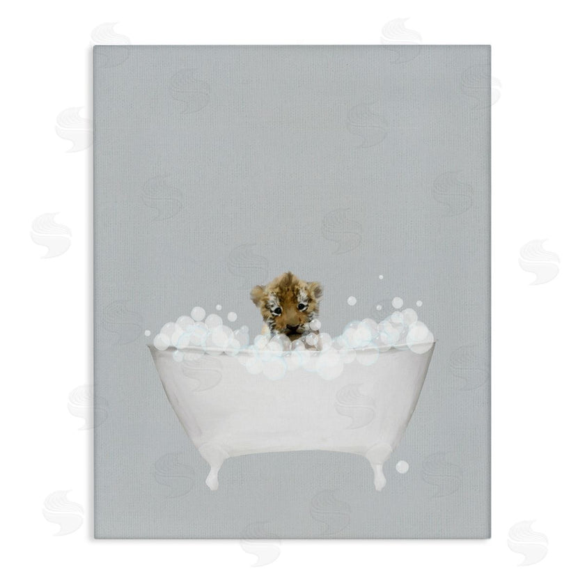 Leah Straatsma | Tiger Blue Bath Cute