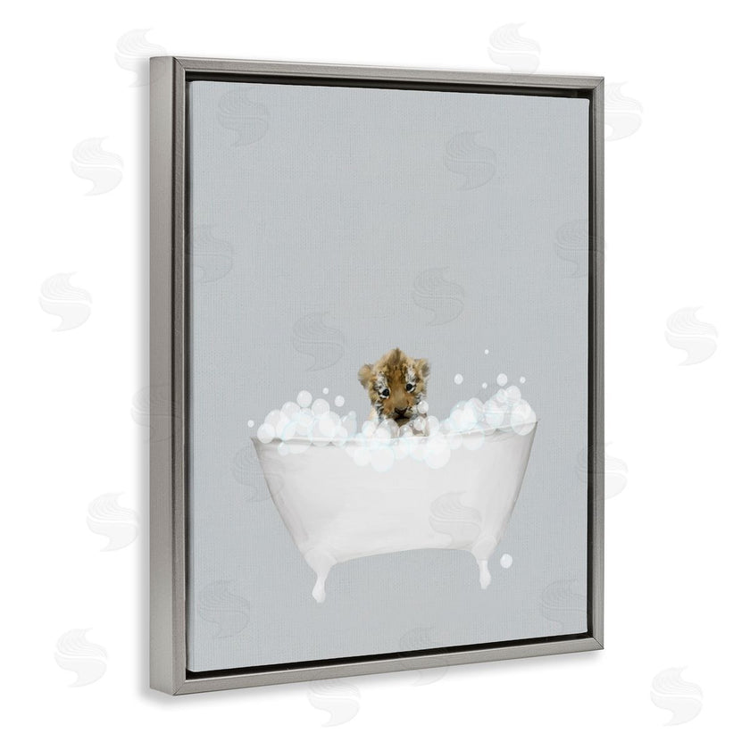 Leah Straatsma | Tiger Blue Bath Cute