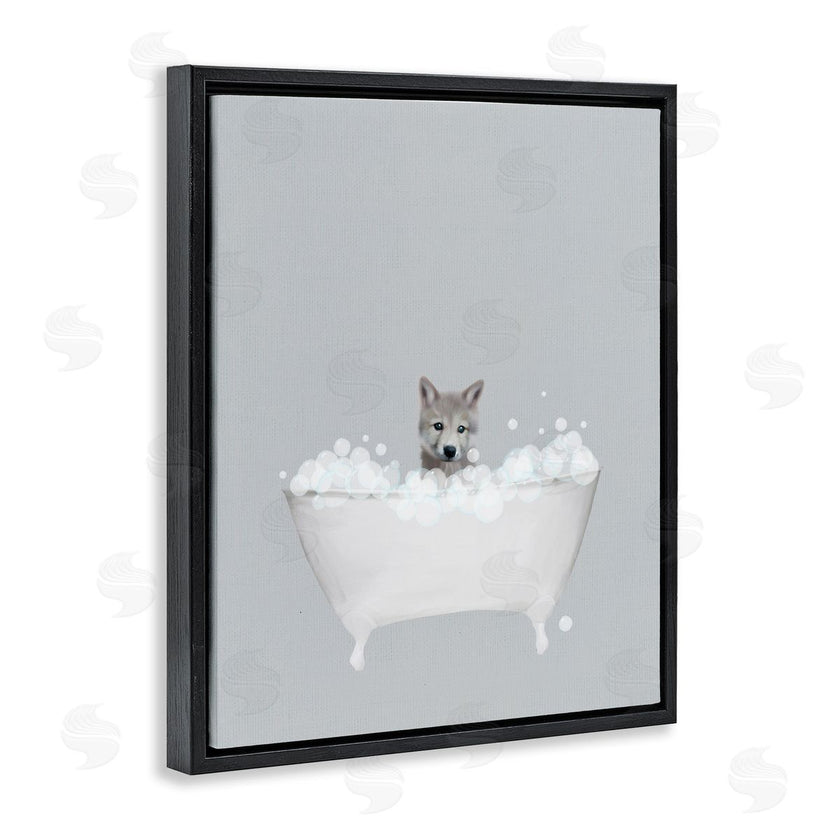 Leah Straatsma | Wolf Blue Bath Cute