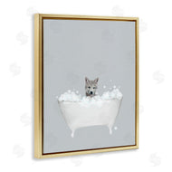 Leah Straatsma | Wolf Blue Bath Cute