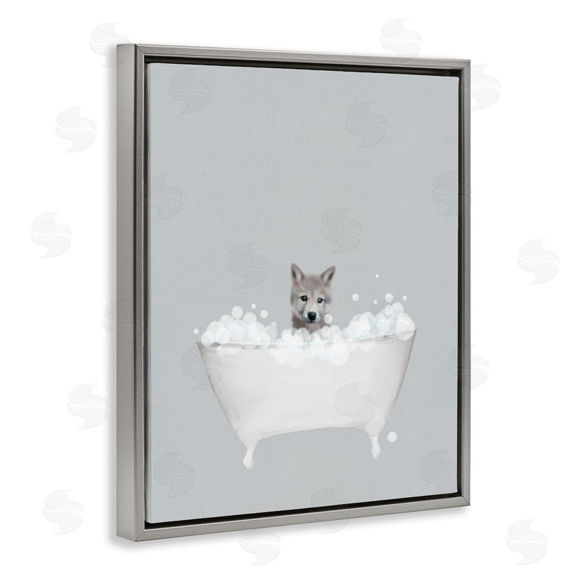 Leah Straatsma | Wolf Blue Bath Cute