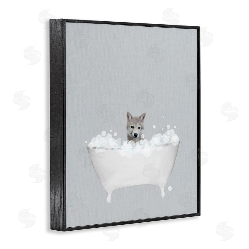 Leah Straatsma | Wolf Blue Bath Cute
