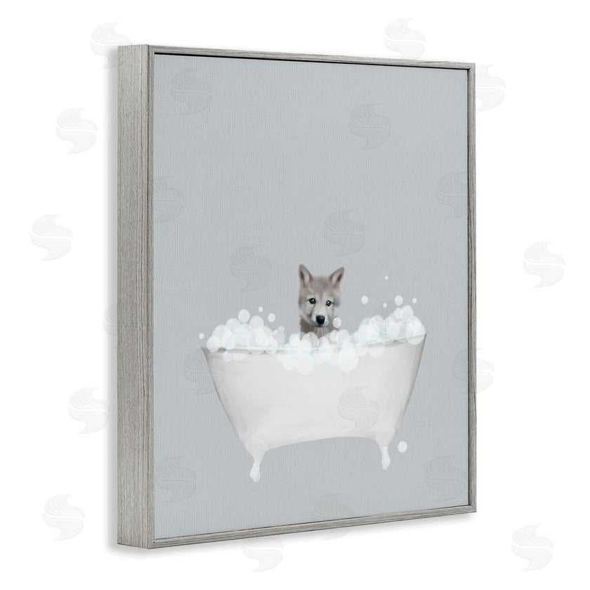 Leah Straatsma | Wolf Blue Bath Cute