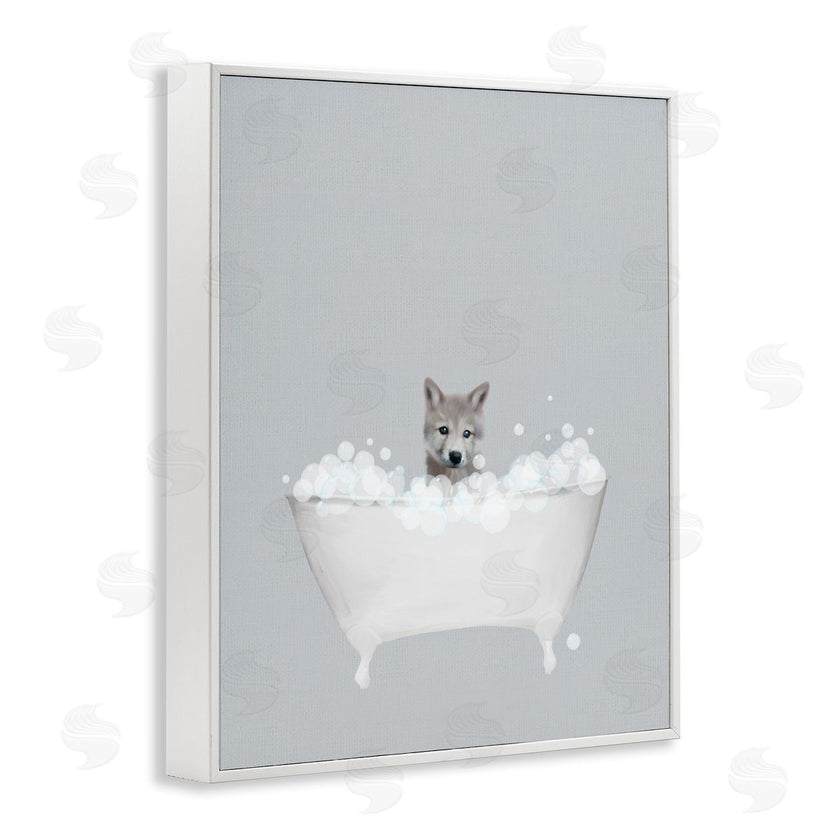 Leah Straatsma | Wolf Blue Bath Cute