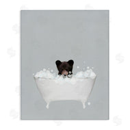 Leah Straatsma | Bear Blue Bath Cute