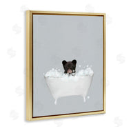 Leah Straatsma | Bear Blue Bath Cute