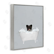 Leah Straatsma | Bear Blue Bath Cute
