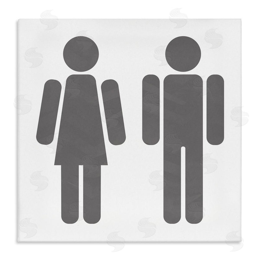 Milli Villa | Men's & Women's Restroom Symbols