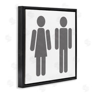 Milli Villa | Men's & Women's Restroom Symbols