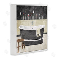 Milli Villa | Bath Tub Interior Black & White