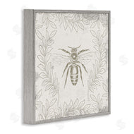 Stupell Studio | Bee & Floral Pattern
