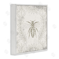 Stupell Studio | Bee & Floral Pattern