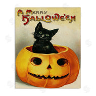 Stupell Studio | A Merry Halloween Vintage Seasonal