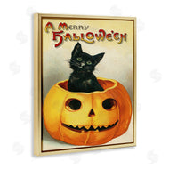 Stupell Studio | A Merry Halloween Vintage Seasonal