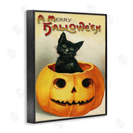 Stupell Studio | A Merry Halloween Vintage Seasonal