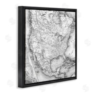 Stupell Studio | Vintage Map Of North America