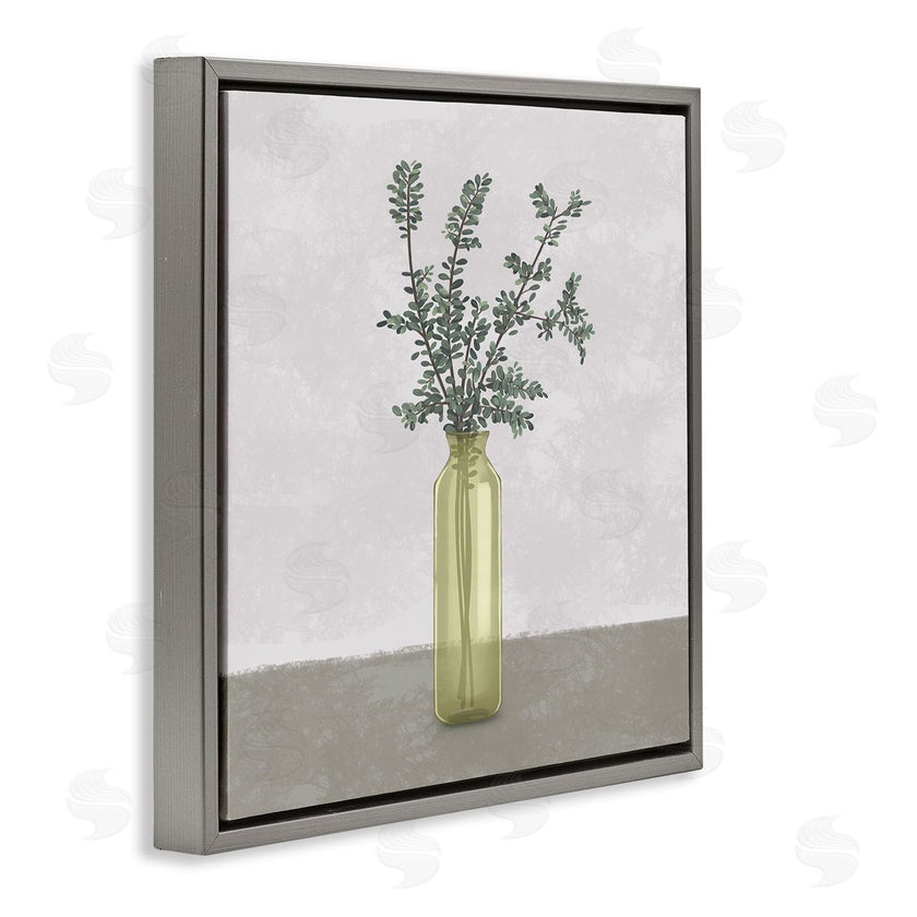 Ziwei Li | Plant in Vase Neutral Grey Design