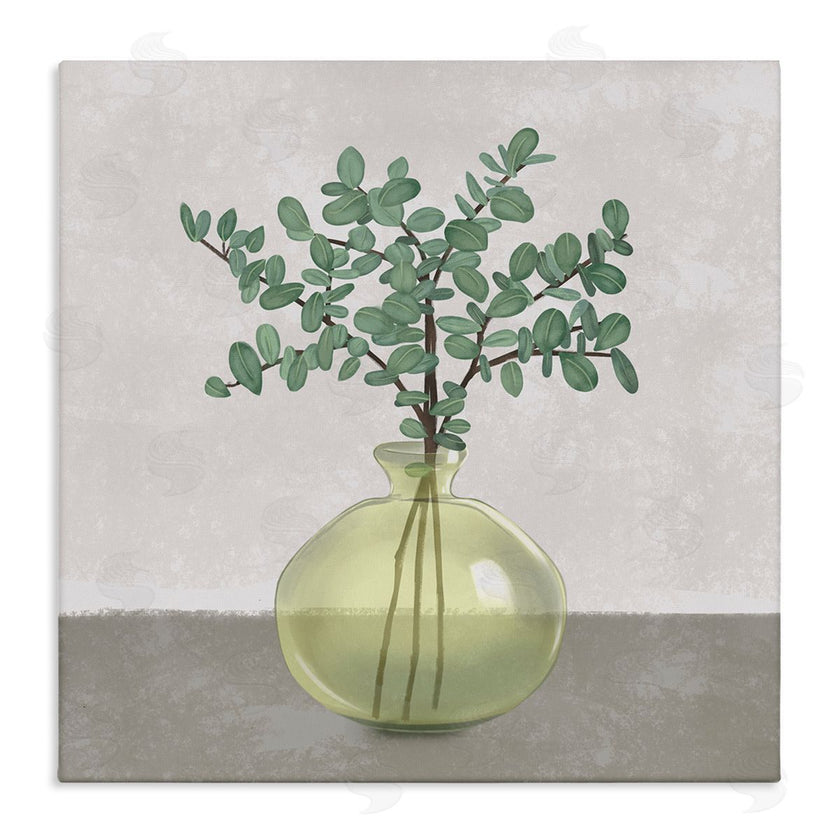 Ziwei Li | Plant In Vase Grey Neutral