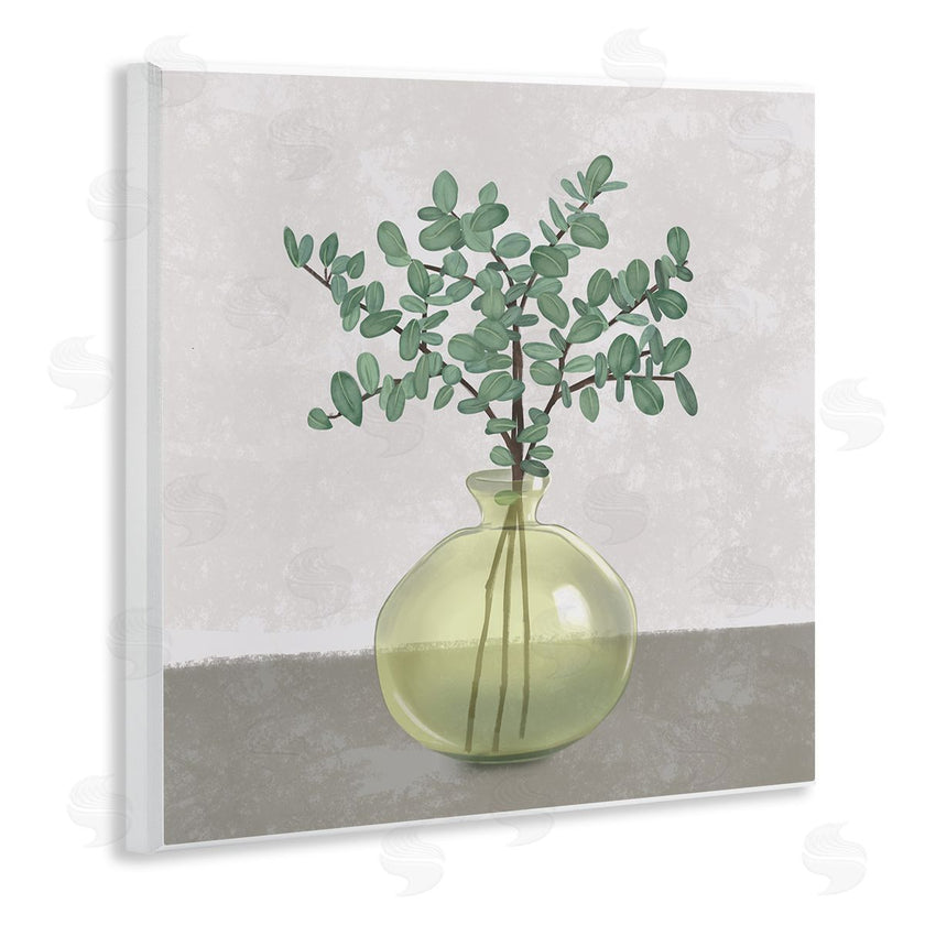 Ziwei Li | Plant In Vase Grey Neutral