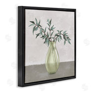 Ziwei Li | Vase And Plant Neutral Grey Design