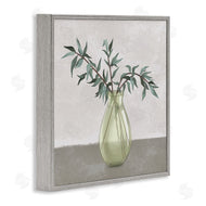 Ziwei Li | Vase And Plant Neutral Grey Design