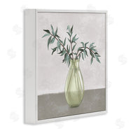 Ziwei Li | Vase And Plant Neutral Grey Design