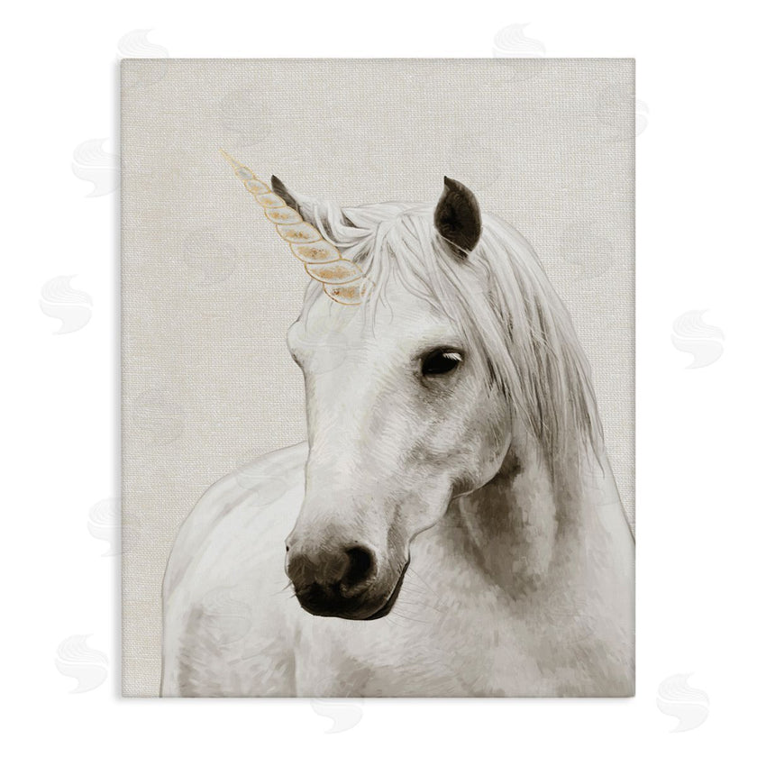 Ziwei Li | Unicorn Portrait White Fantasy
