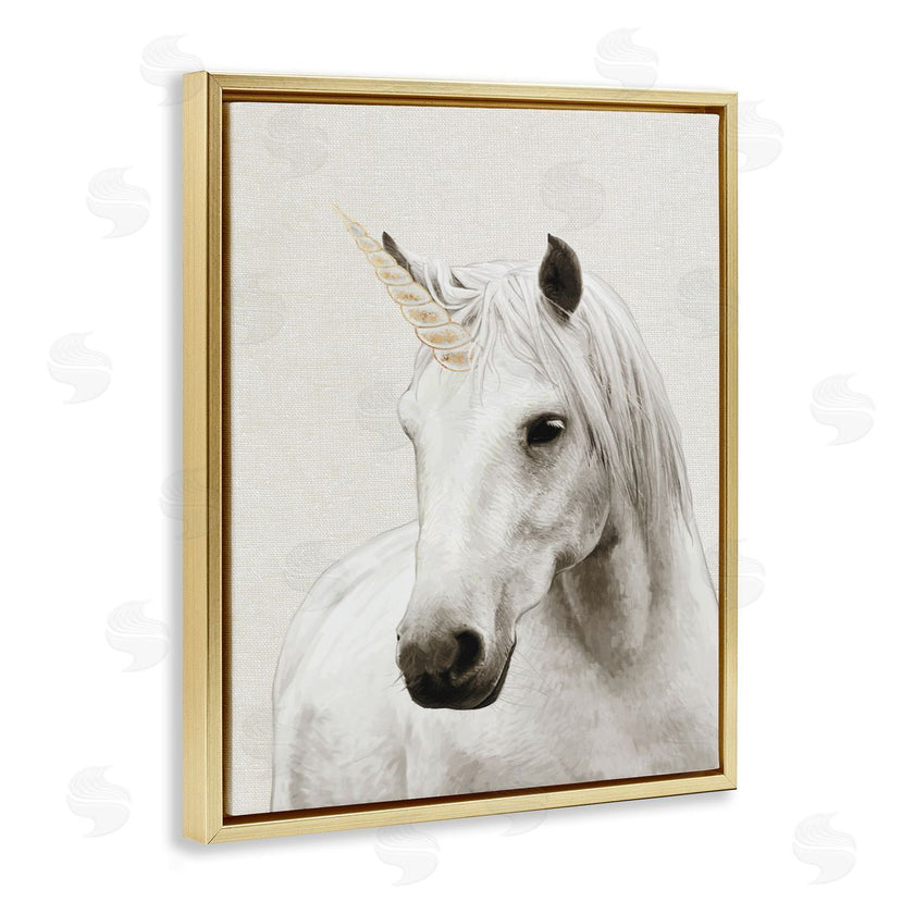 Ziwei Li | Unicorn Portrait White Fantasy