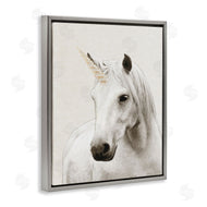 Ziwei Li | Unicorn Portrait White Fantasy