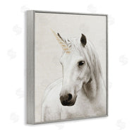Ziwei Li | Unicorn Portrait White Fantasy
