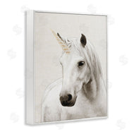Ziwei Li | Unicorn Portrait White Fantasy