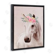 Ziwei Li | Unicorn Portrait Pink Fantasy