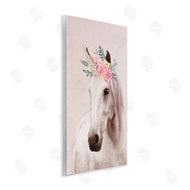 Ziwei Li | Unicorn Portrait Pink Fantasy