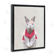 Ziwei Li | Bunny Rabbit Pink Clothes