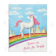 Ziwei Li | Unicorns Make Me Happy Rainbow