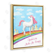 Ziwei Li | Unicorns Make Me Happy Rainbow