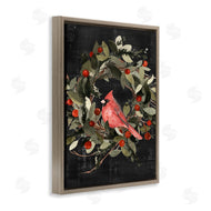 Emma Scarvey | Red Cardinal In Wreath