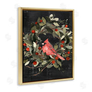 Emma Scarvey | Red Cardinal In Wreath