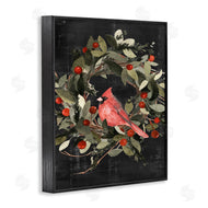 Emma Scarvey | Red Cardinal In Wreath