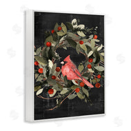 Emma Scarvey | Red Cardinal In Wreath