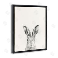 Victoria Borges | Bunny Rabbit Portrait Grey