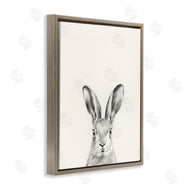 Victoria Borges | Bunny Rabbit Portrait Grey
