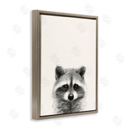 Victoria Borges | Raccoon Portrait Grey