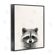 Victoria Borges | Raccoon Portrait Grey
